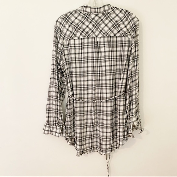 NWT Isabel maternity long sleeved tie shirt - Picture 2 of 6